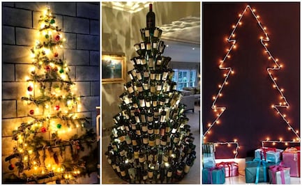 10 árboles de Navidad alternativos con una decoración muy original