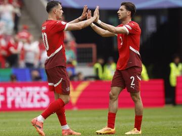 Suiza consigue contundente victoria sobre Hungría en la Eurocopa