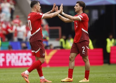 Suiza consigue contundente victoria sobre Hungría en la Eurocopa