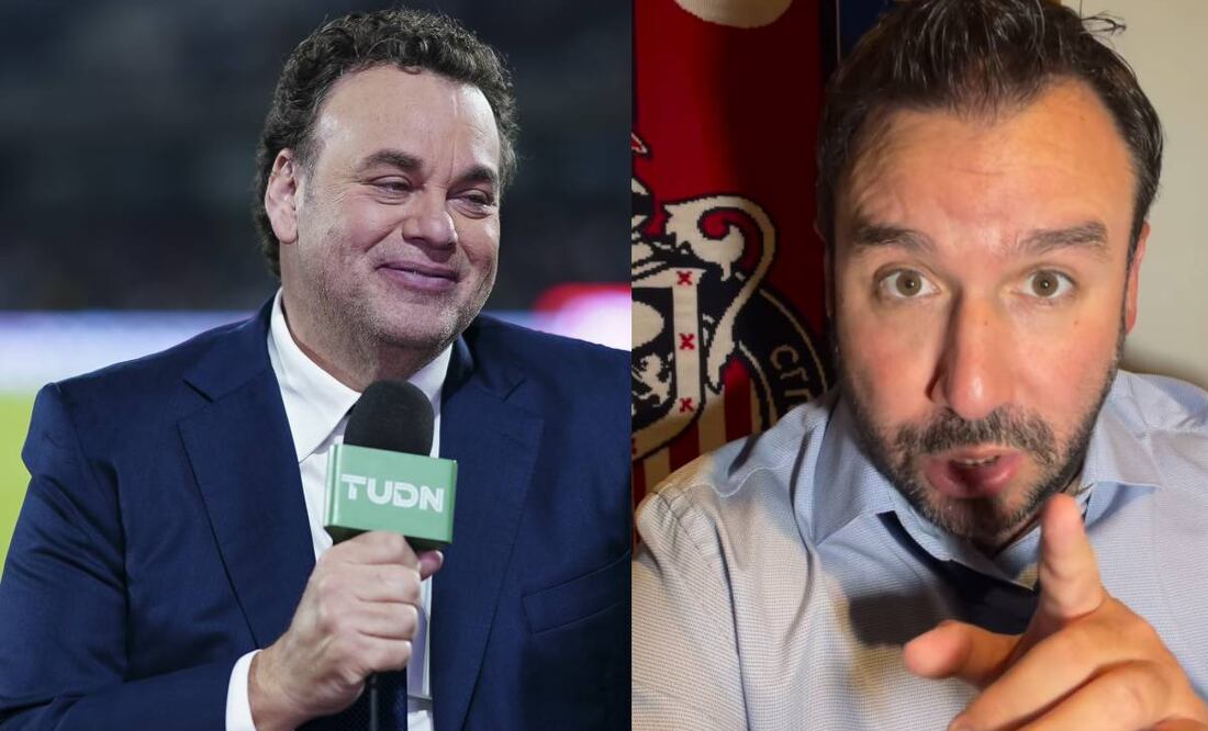 La pelea comenzó por el resultado entre Guadalajara y Bravos. Fotos: Especial.