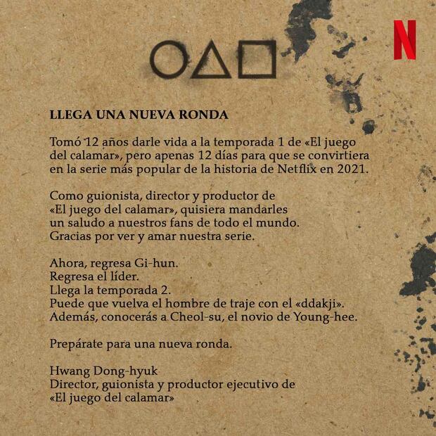 “El juego del calamar 2”: Netflix revela teaser y nuevo personaje perverso de la serie