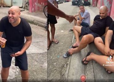 Adriano reaparece borracho en una favela de Brasil y preocupa su estado de salud