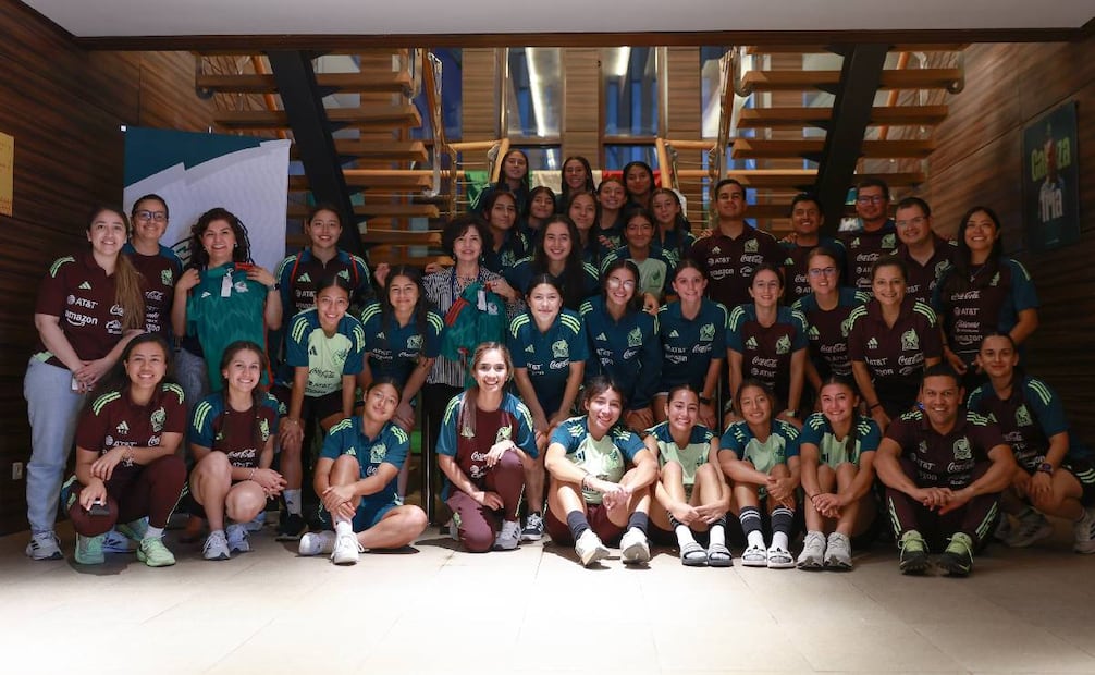 La Selección Nacional Sub-17 Femenil se alista para si duelo de Octavos de Final en el Mundial de la categoría. FOTO: @FMF