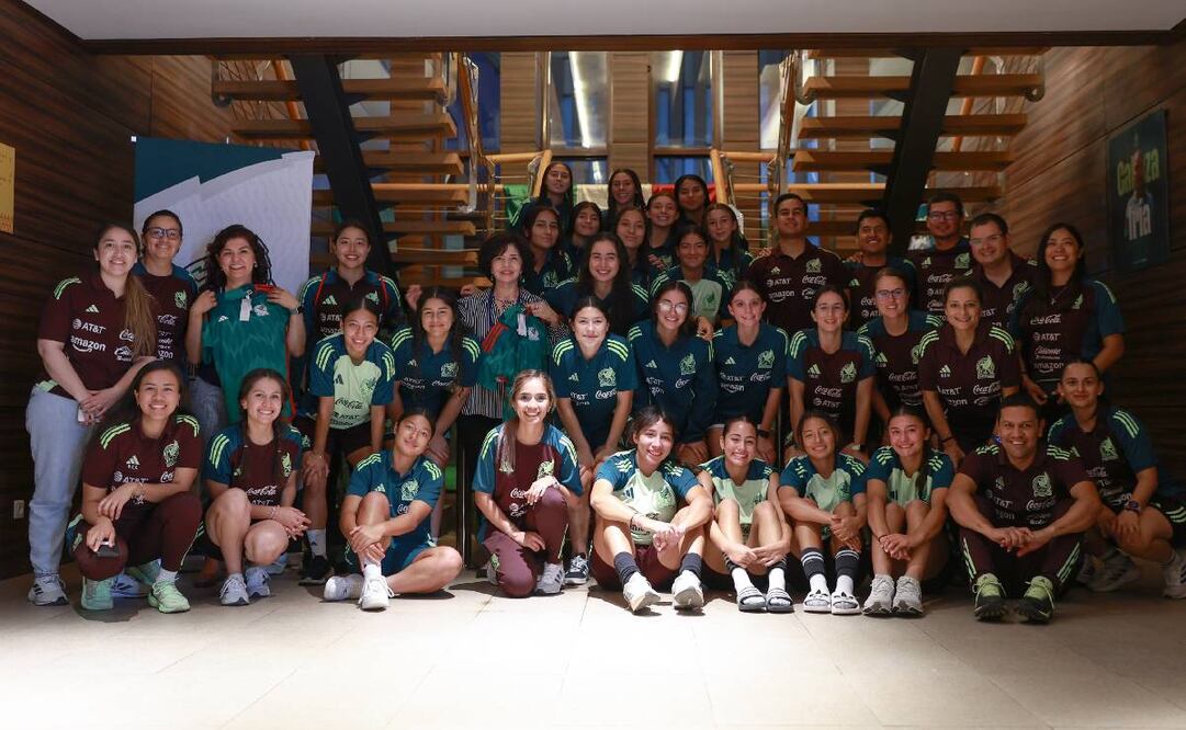 La Selección Nacional Sub-17 Femenil se alista para si duelo de Octavos de Final en el Mundial de la categoría. FOTO: @FMF