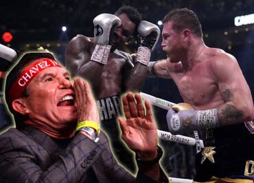 Así fue la reacción de Julio César tras el triunfo de Canelo Álvarez ante Jermell Charlo