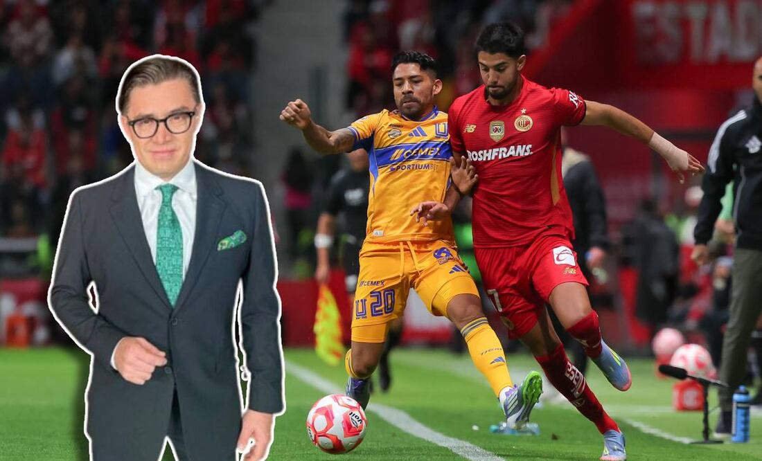 Toño Rosique narró el partido entre Toluca y Tigres de la Jornada 3 del Apertura 2025. FOTOS: IMAGO7 / ESPECIAL
