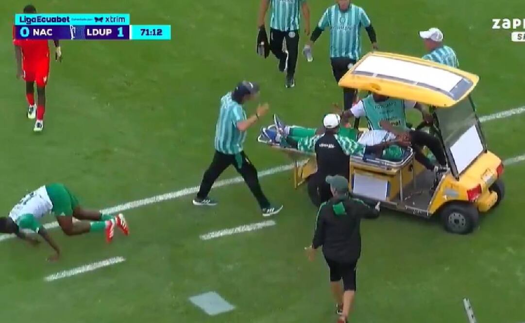Así fue el insólito accidente en la segunda división de Ecuador / Foto: Especiales