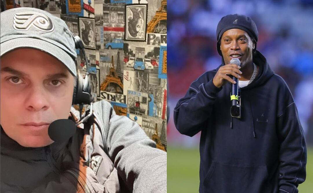 Christian Martinoli destacó que Ronaldinho es un tipo fuera de serie. Foto especial.