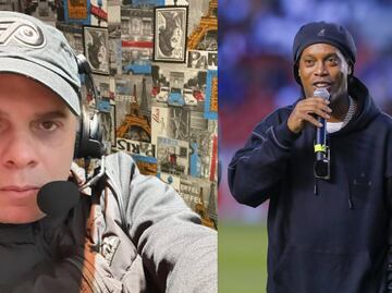 Martinoli contó la vez que Ronaldinho lo agredió por criticarlo: "Me dio un balonazo en los huev..."