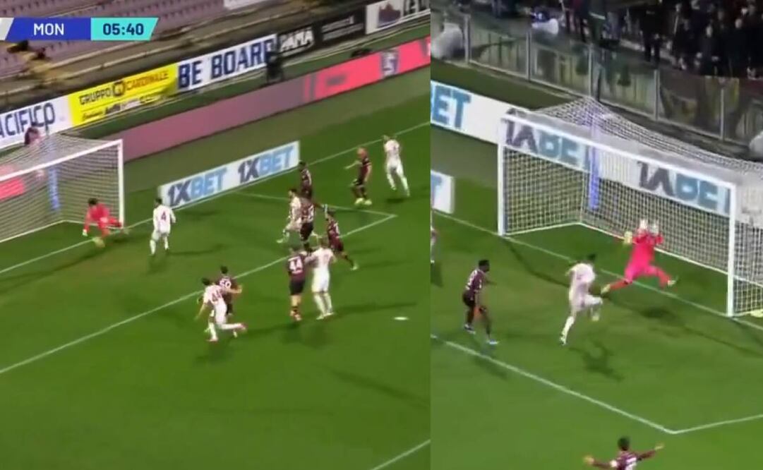 Guillermo Ochoa estuvo soberbio en dos atajadas ante el Monza. Foto: Especial