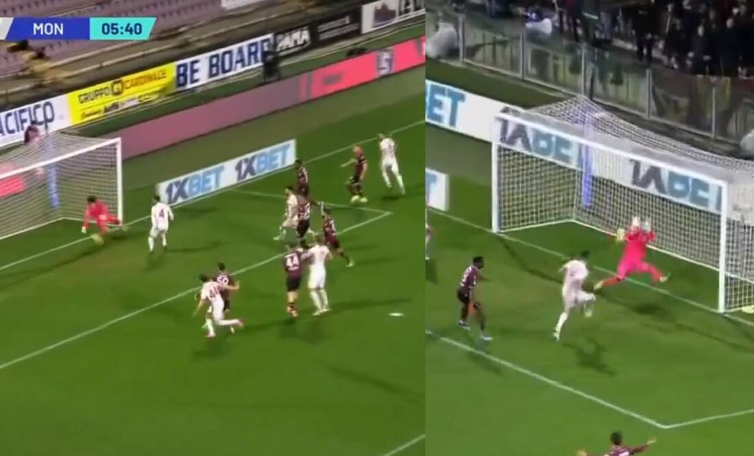 Guillermo Ochoa estuvo soberbio en dos atajadas ante el Monza. Foto: Especial