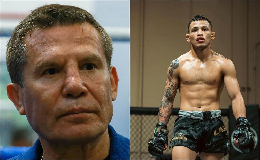 Lazy Boy contradijo a Julio César Chávez: “Con mucho orgullo puedo decir que es mi apá” / FOTO: FOTOS: Imago7 y @lazyboy.ufc
