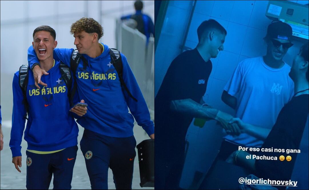 Brian Rodríguez e Igor Lichnovsky se habrían ido de fiesta. FOTOS: Imago7 / Captura