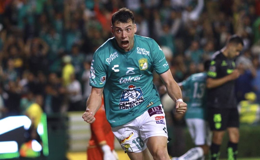 Federico Viñas puso uno de los goles que mandó al Play In al León ante Juárez. Foto: Imago7