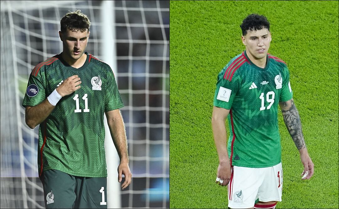 Santiago Giménez y Jorge Sánchez saldrían del XI titular de la Selección Mexicana y podría ser por falta de paciencia / FOTO: ESPECIAL