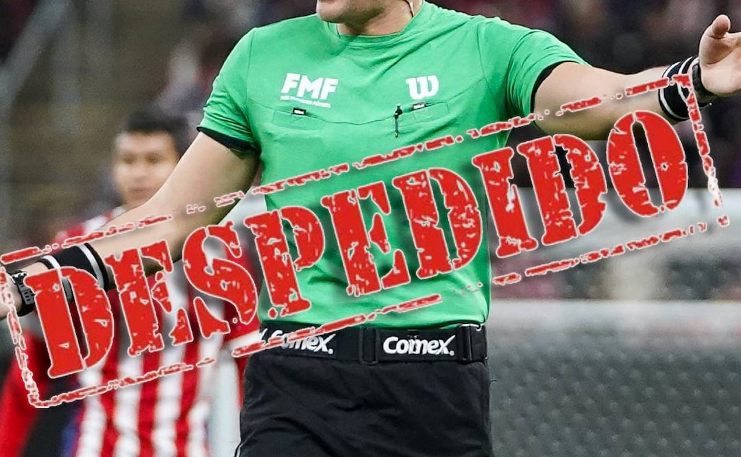 Árbitro de la Liga MX es despedido tras escándalo previo al Clásico Regio de la temporada regular del Apertura 2024. FOTO: Imago7