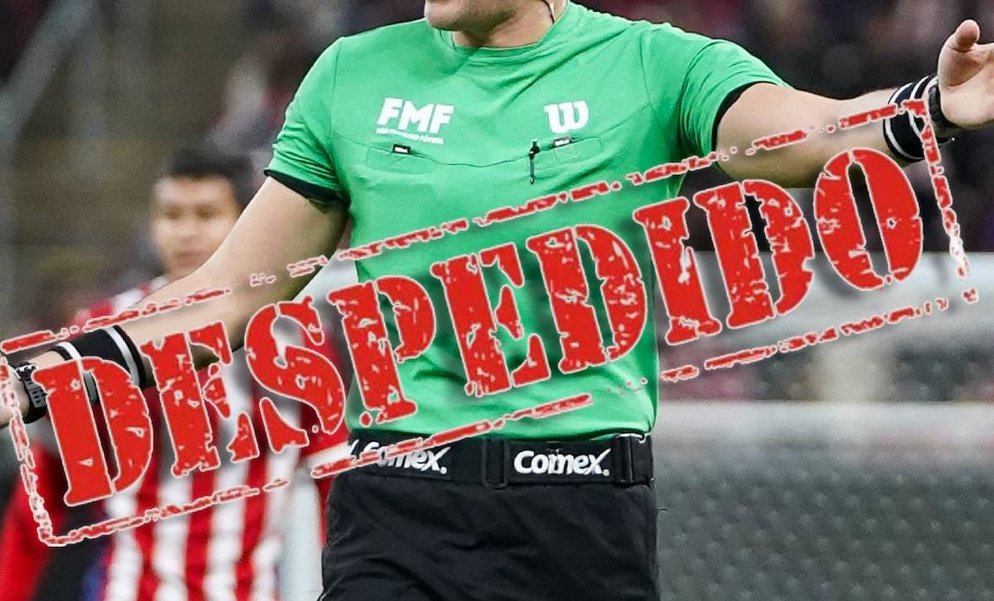 Árbitro de la Liga MX es despedido tras escándalo previo al Clásico Regio de la temporada regular del Apertura 2024. FOTO: Imago7