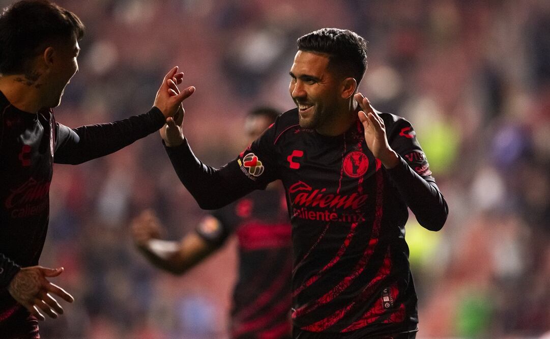 Xolos de Tijuana en festejo de gol, durante el Clausura 2025 - Foto: Imago7
