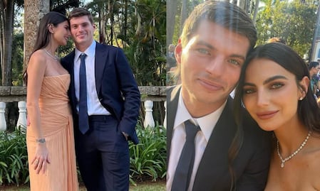 VIDEO: Max Verstappen festejó porque su novia no capturó el ramo de novia en una boda