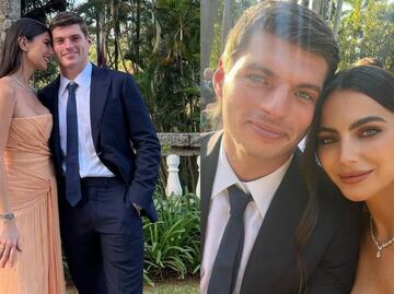 VIDEO: Max Verstappen festejó porque su novia no capturó el ramo de novia en una boda
