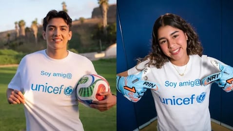 Gilberto Mora y Valentina Murrieta se unen a campaña de UNICEF en pro de la infancia