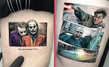 Los 10 mejores tatuajes a color inspirados en películas