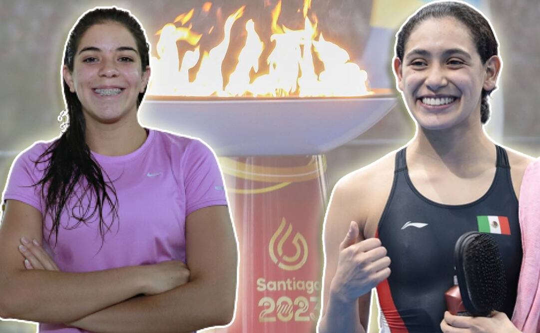 Alejandra Orozco y Gaby Agúndez, por las primeras medallas en Chile 2023. Fotos: Imago7 / COM