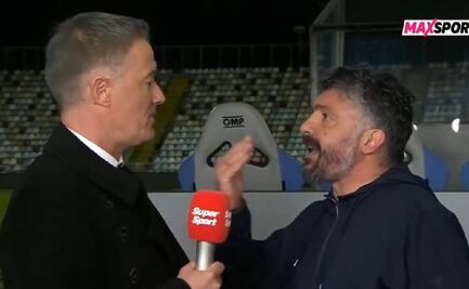 Gennaro Gattuso protagoniza fuerte discusión con comentarista en vivo tras derrota en Croacia