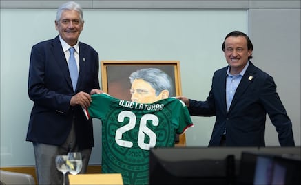 La Femexfut reconoce el legado de Alberto de la Torre por su gestión entre 2000 y 2006