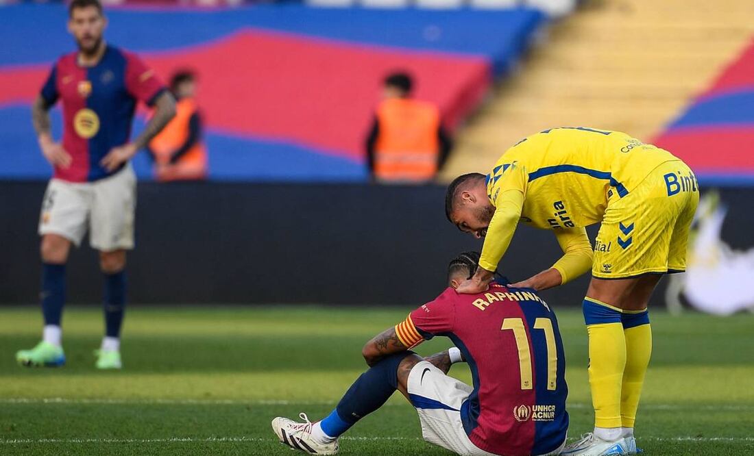 El Barça sigue de líder, con cuatro puntos de ventaja sobre el Real Madrid. Foto: AFP.