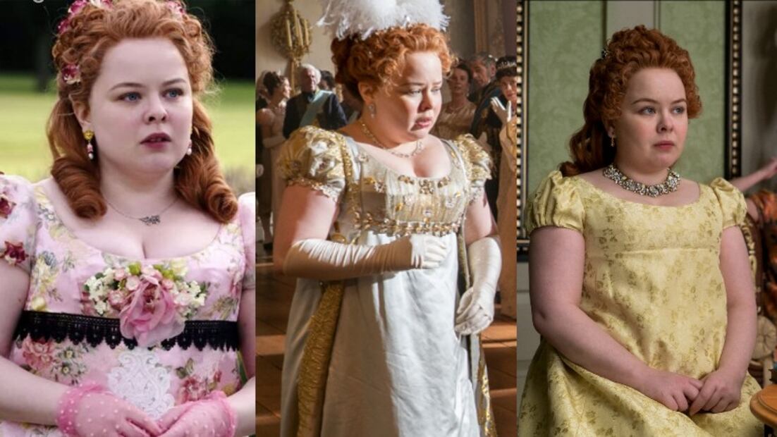 Nicola Coughlan vs Penélope de “Bridgerton”: Sus 10 vestidos más glamorosos
