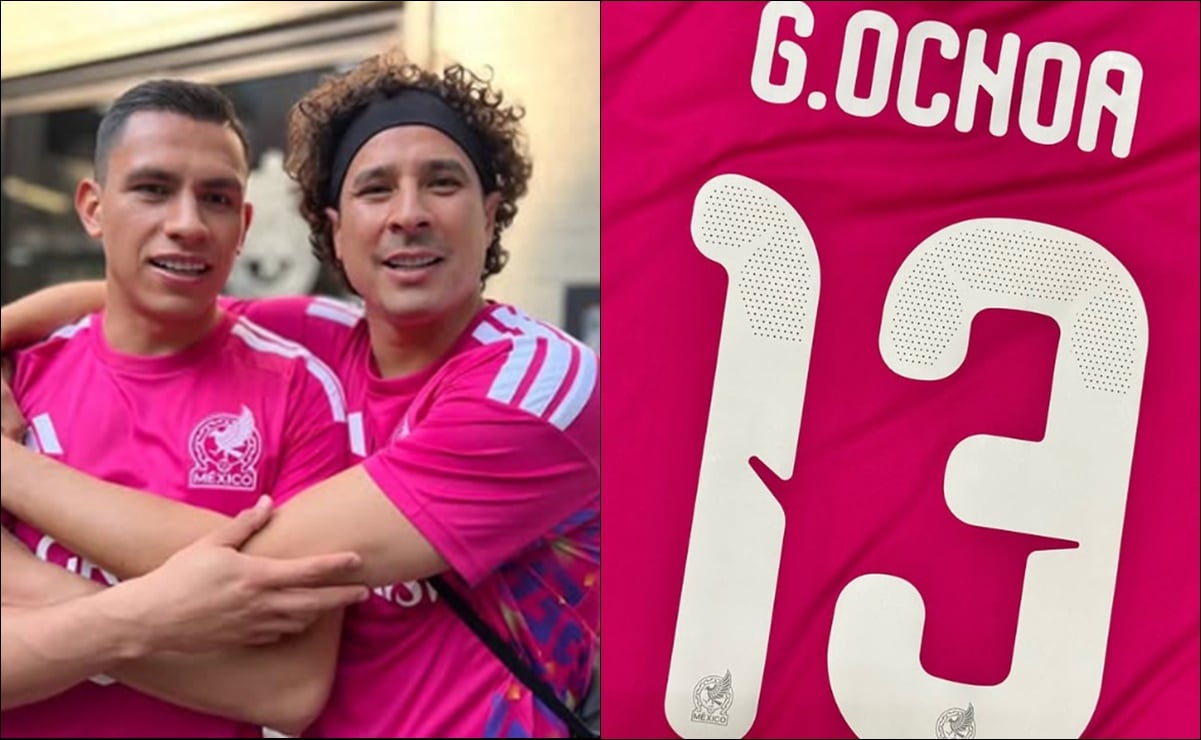 Guillemo Ochoa se viste con el nuevo uniforme de la Selección Mexicana ...