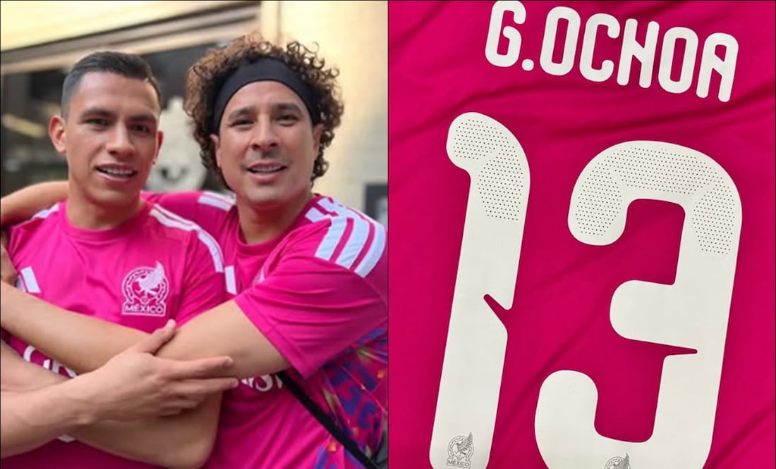 Paco Memo ya presume el nuevo uniforme de portero de México para el Mundial. FOTO: @yosoy8a
