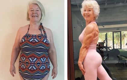 Ella es la "abuelita" fitness que conquistó las redes sociales