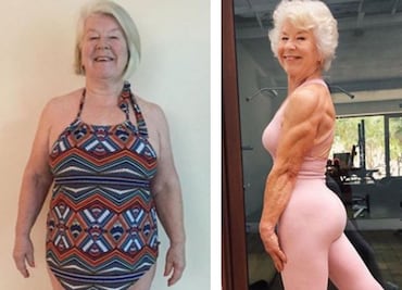 Ella es la "abuelita" fitness que conquistó las redes sociales