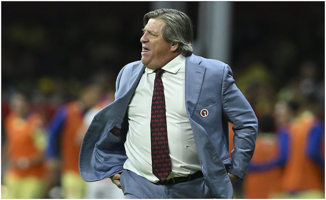 Miguel Herrera con Xolos en el Estadio Azteca / FOTO: Imago7
