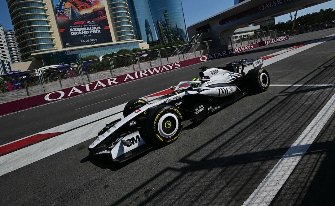 Conoce los horarios para ver EN VIVO a Checo Pérez en el Gran Premio de Azerbaiyán / Foto: AFP