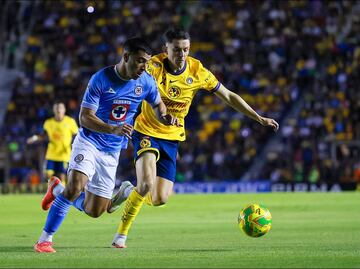 América no pudo ganar un sólo partido de la trilogía ante Cruz Azul; empataron en la Jornada 15