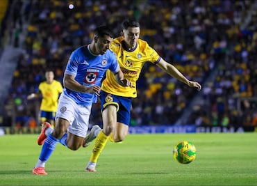América no pudo ganar un sólo partido de la trilogía ante Cruz Azul; empataron en la Jornada 15