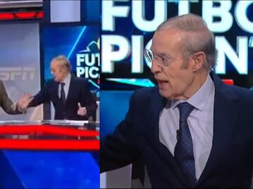 José Ramón Fernández 'jaloneó' a Peláez y le advirtió: '¡A temblar!', por el América vs Pachuca