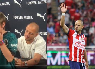 Aficionado de Chivas rompe en llanto cuando conoció al Chicharito Hernández