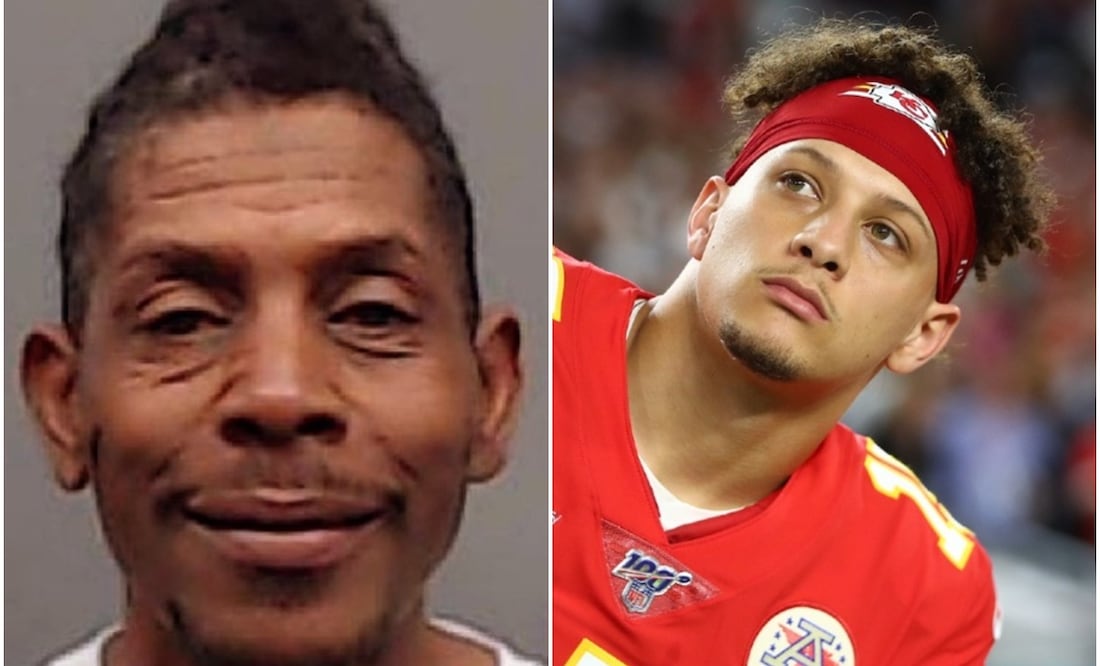 Padre Pat Mahomes arrestado y qb de Kansas en un partido / FOTOS: Especial y AP