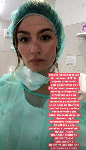 Ella es la influencer de moda que se volvió enfermera por el coronavirus