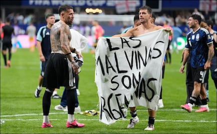 Reino Unido solicita a FIFA investigar a Argentina por mensaje sobre las Malvinas tras la semifinal