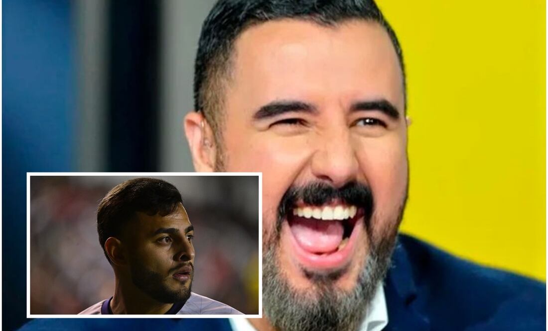 Álvaro Morales riéndose y Alexis Vega con Chivas / FOTOS: Captura e Imago7