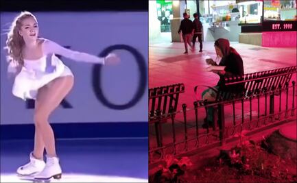 Elena Gouliakova, la gloria el patinaje ruso que ahora vive de caridad en las calles de Monterrey
