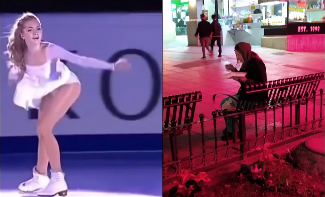 Elena Gouliakova vive en las calles de Monterrey con ayuda de la caridad de la gente. FOTOS: Especiales