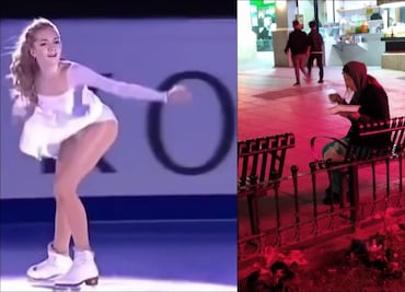 Elena Gouliakova, la gloria el patinaje ruso que ahora vive de caridad en las calles de Monterrey