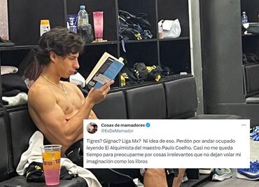 Diego Lainez estaba leyendo un libro en el vestido y los memes acabaron con él