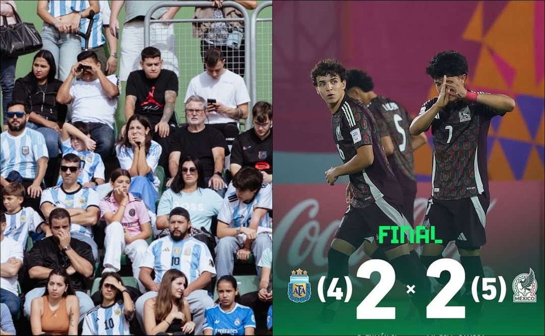 Así reaccionaron los aficionados argentinos ante la eliminación frente a México en el Mundial Sub 17. FOTOS: Especiales